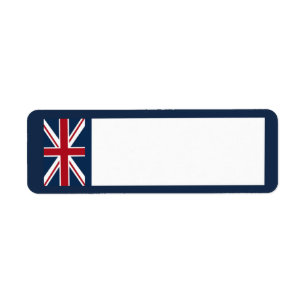 UK Themed Return Address Labels