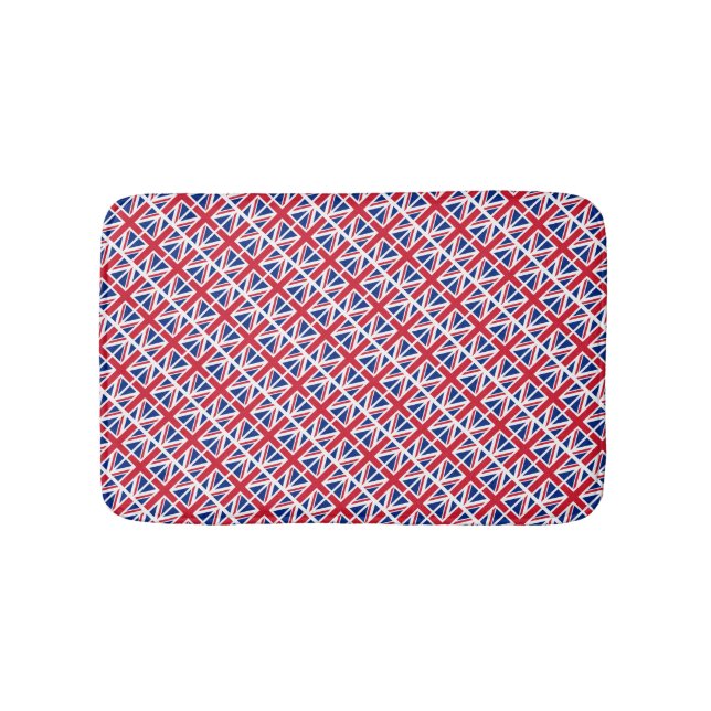 UK UNION JACK Patriotic Bath Mat (Front)