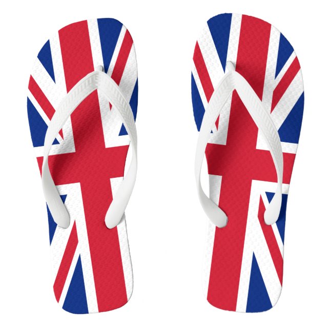 UK Union Jack Patriotic Jandals (Footbed)