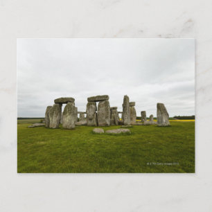 UK, Wiltshire, Stonehenge Postcard