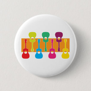 Uke Graphic 6 Cm Round Badge