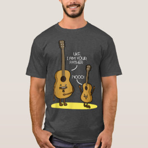 Uke I Am Your Father Ukulele Funny Guitar Music 30 T-Shirt