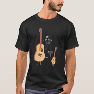 Uke I Am Your Father Ukulele Guitar Music Apparel T-Shirt