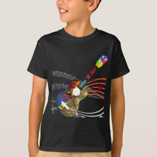 Uke It UP with musical notes! Ukulele T-Shirt