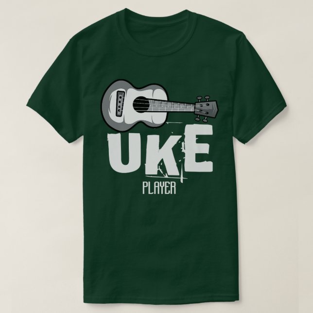 Uke Player Music Lover3094 T-Shirt (Design Front)