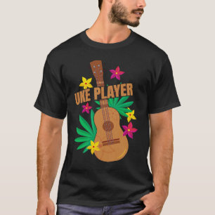 Uke Player Ukulele Player Music Musician Graphic T-Shirt