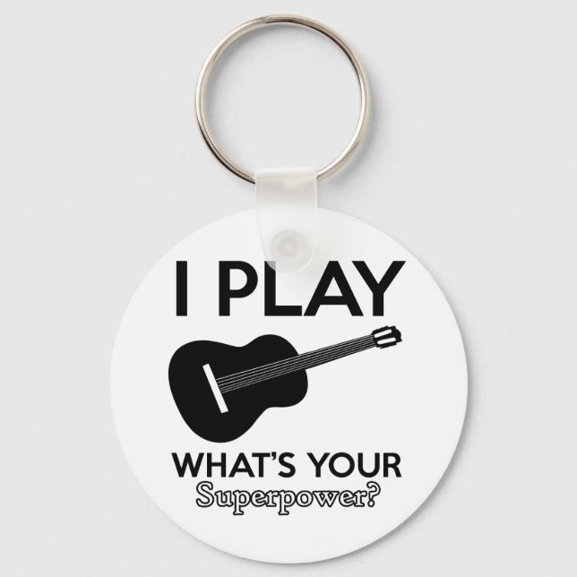ukelele real designs key ring (Front)