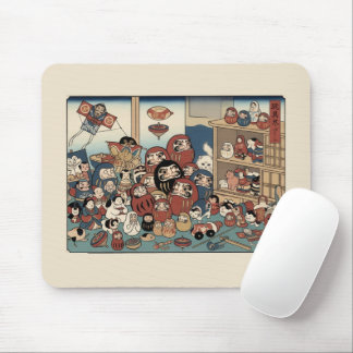 Ukiyo-e Inspired – Dramatic JAPAN Mouse Pad