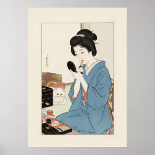 Ukiyo-e Inspired – Dramatic JAPAN  Poster