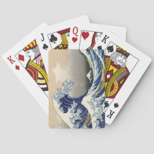 Ukiyo-e ukiyoe Hokusai KATSUSHIKA "Fugaku Sanjurok Playing Cards