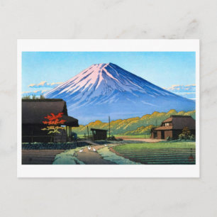 ukiyoe [hasui] A01 Autumn at Funatsu Postcard