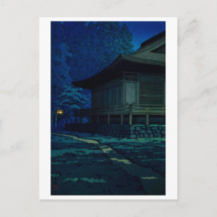 ukiyoe [hasui] A24 Sanzen-in at Ohara, Kyoto Postcard