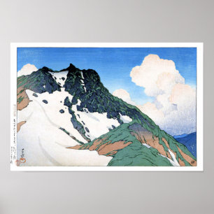 ukiyoe hasui n21 Mount Asahi seen from … Poster