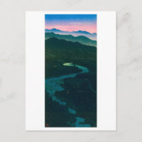 ukiyoe hasui No58 Etchu’s Ioritani Pass