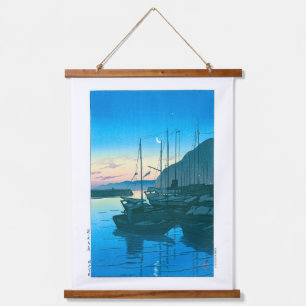 ukiyoe - hasui - No.16 Morning in Beppu - Hanging Tapestry