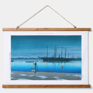 ukiyoe - hasui - No.17 Akashi-cho after Rain - Hanging Tapestry