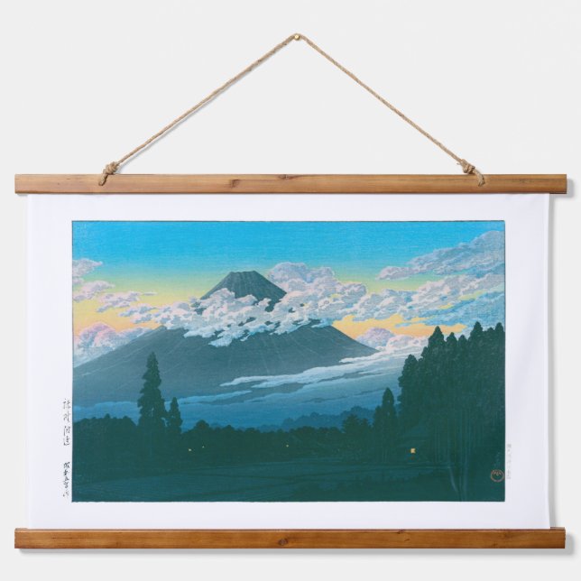 ukiyoe - hasui - No.29 Near Susono - Hanging Tapestry (Front)