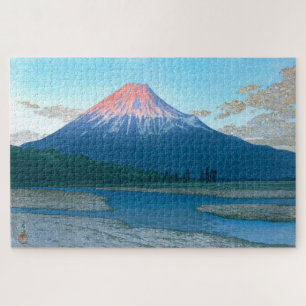 ukiyoe - hasui - No.30 The Fuji River - Jigsaw Puzzle