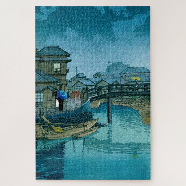 ukiyoe - hasui - No.39 Shinagawa -   Jigsaw Puzzle (Vertical)