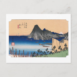 ukiyoe Hiroshige No.30 Maisaka Postcard