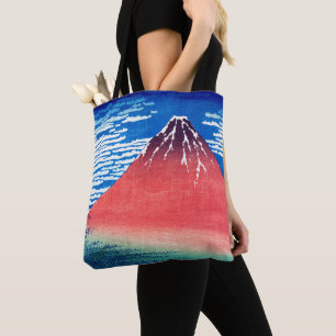ukiyoe - Hokusai : No.33 Red Fuji -  Tote Bag