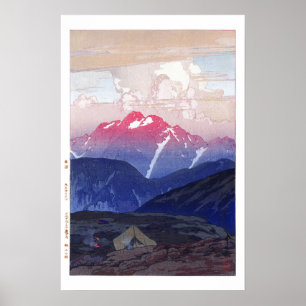 ukiyoe - Yoshida - 10 - Morning on Mt. Tsurugi - Poster