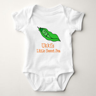 Ukki's Little Sweet Pea Baby Bodysuit