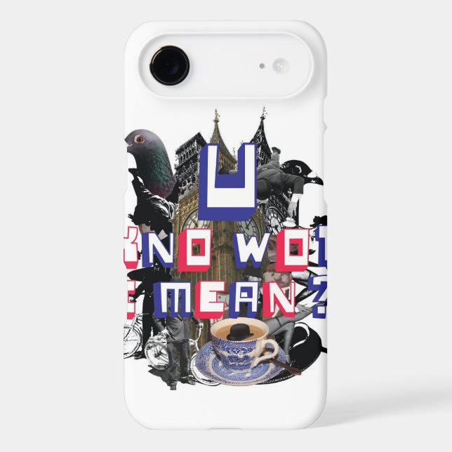 Uknowotimean Comedy iPhone Case (Back)