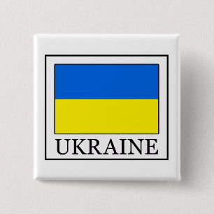 Ukraine 15 Cm Square Badge