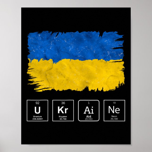Ukraine Aid Support  Poster (Front)