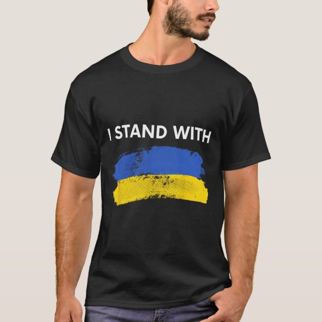 Ukraine Aid Support  T-Shirt (Front)