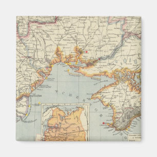 Ukraine and Moldova Magnet