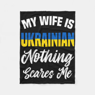 Ukraine Apparel - Amazing Funny Ukrainians Design Fleece Blanket