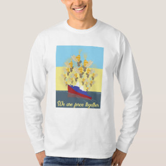 Ukraine "blue yellow" colourful T-Shirt