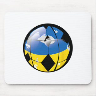 Ukraine Calcio Futboll Soccer Fussll Jersey Ukrain Mouse Pad