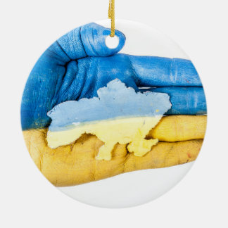 Ukraine Ceramic Tree Decoration