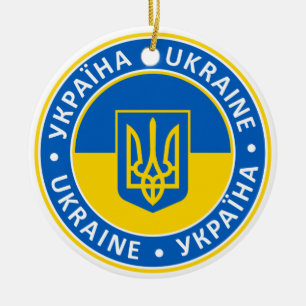 Ukraine Ceramic Tree Decoration