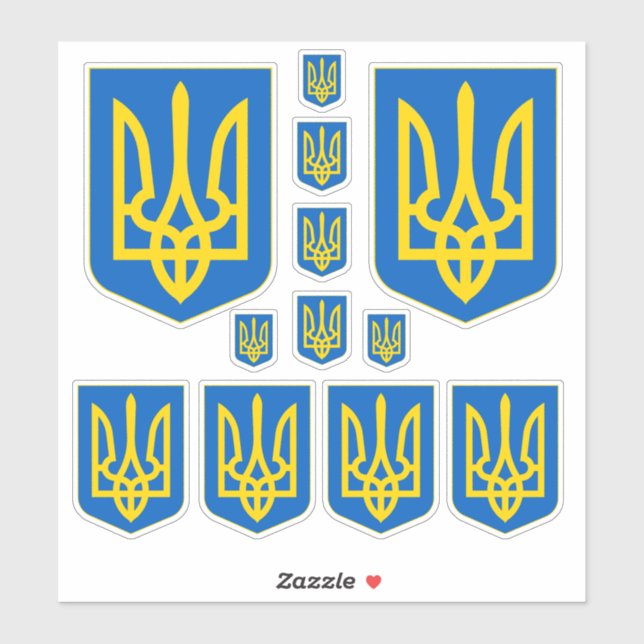 Ukraine Coat of Arms (Sheet)