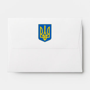 Ukraine Coat of Arms Envelope