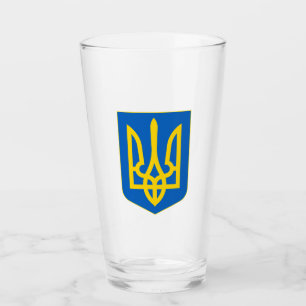 Ukraine Coat of Arms Glass