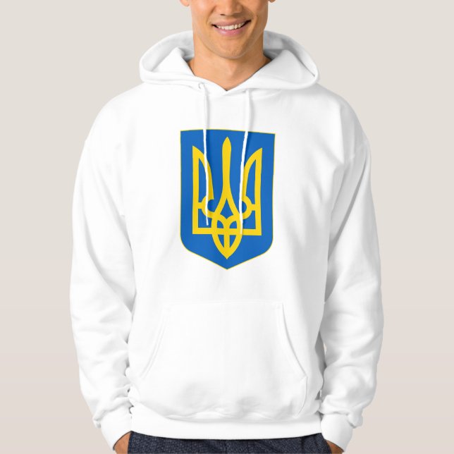 Ukraine Coat of Arms Hoodie (Front)