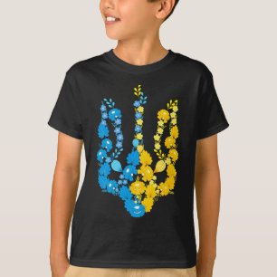Ukraine Coat Of Arms In National Color Ukrainian P T-Shirt