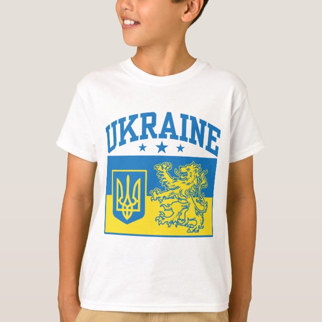 Ukraine Coat of Arms T-Shirt (Front)