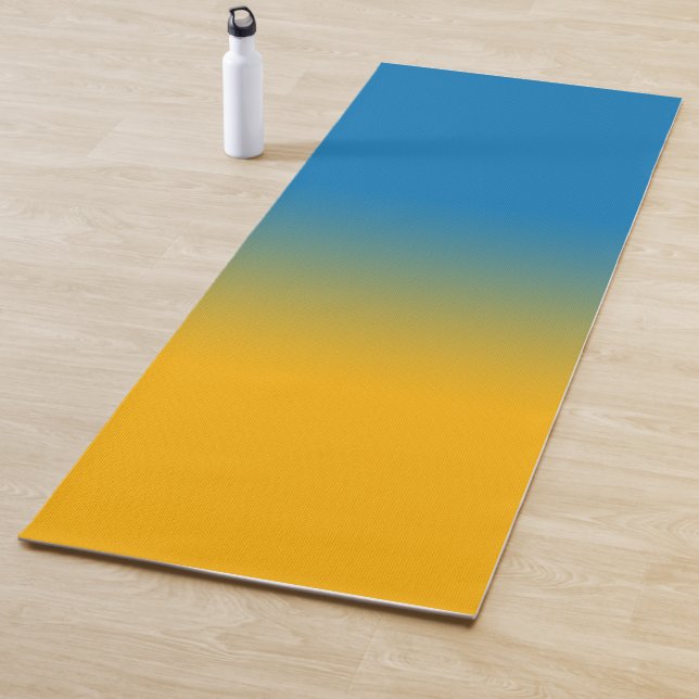 Ukraine, colours of freedom yoga mat (In Situ)