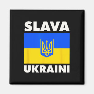 Ukraine Country Flag Pride Slava Ukraini 2 Magnet