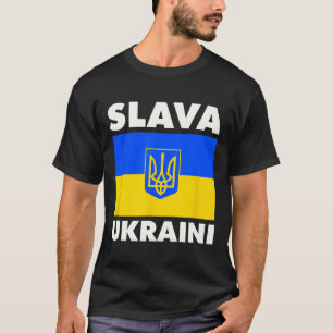 Ukraine Country Flag Pride Slava Ukraini 2  T-Shirt