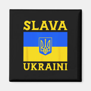 Ukraine Country Flag Pride Slava Ukraini 3 Magnet