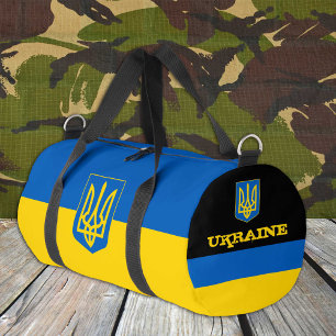Ukraine duffle, Ukrainian flag fitness /sports Duffle Bag