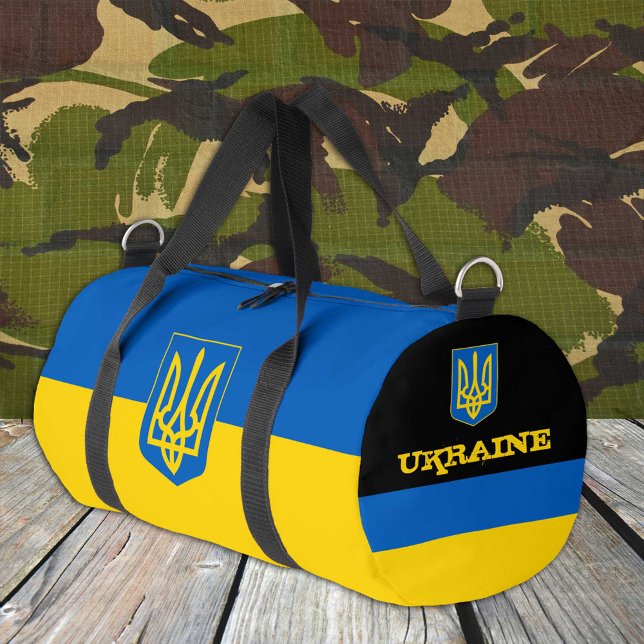 Ukraine duffle, Ukrainian flag fitness /sports Duffle Bag (Creator Uploaded)
