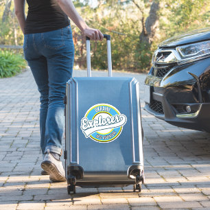 Ukraine explorer into adventure logo.